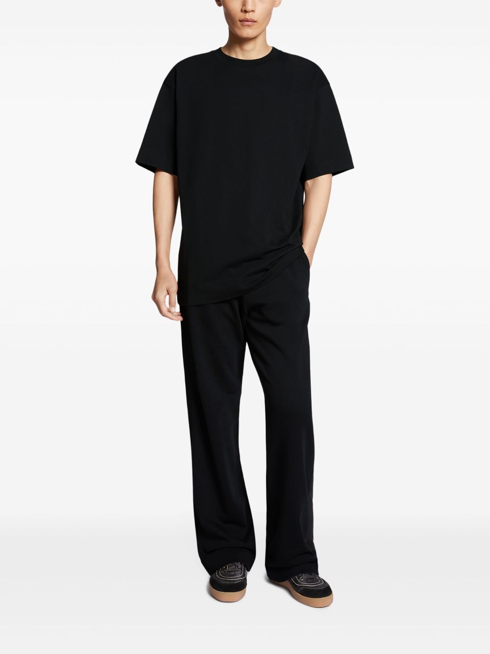 DRIES VAN NOTEN Boxy T-shirt - Zwart