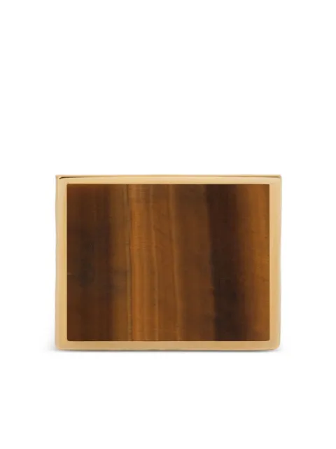 DRIES VAN NOTEN anillo de sello de latón