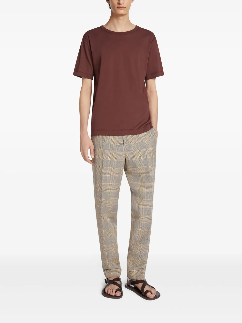 DRIES VAN NOTEN Katoenen T-shirt - Rood