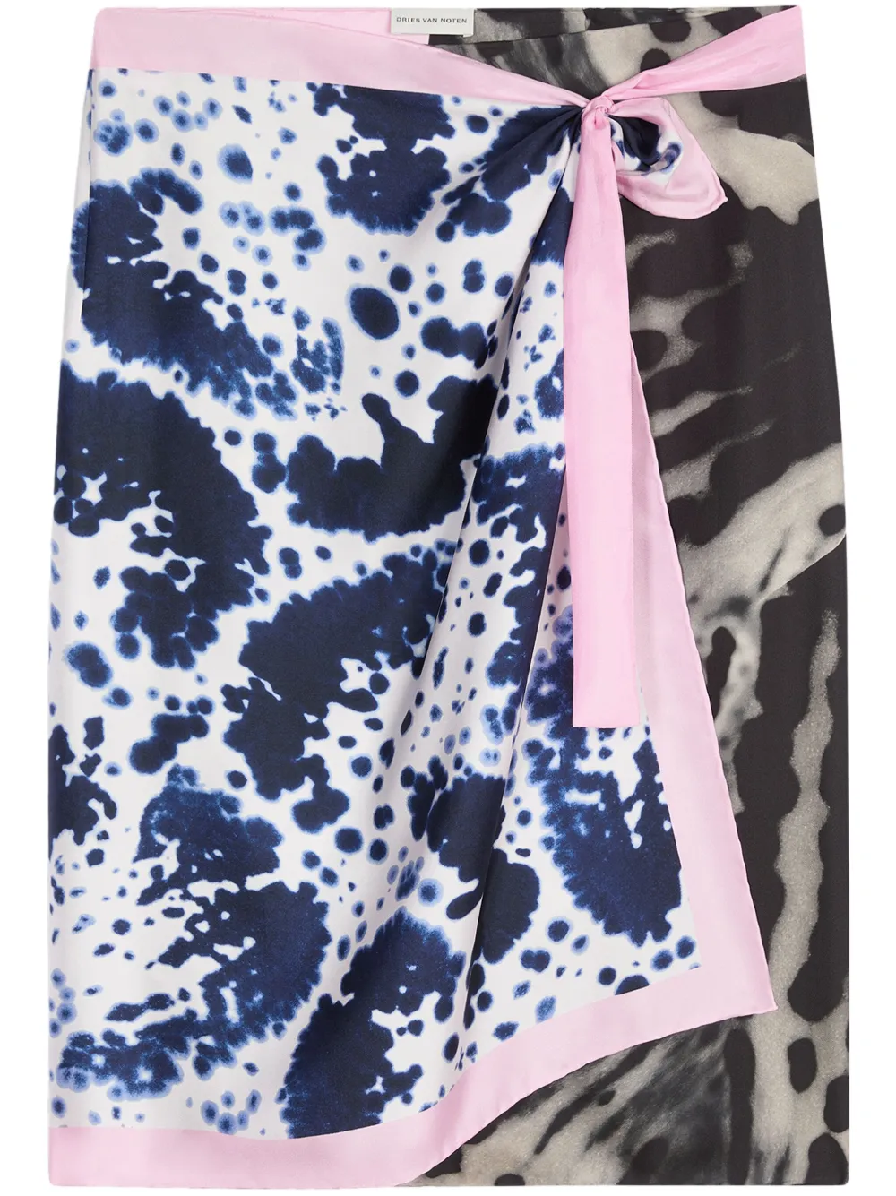 Image 1 of DRIES VAN NOTEN wrap skirt