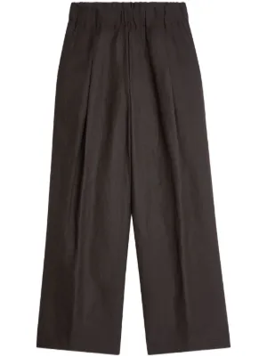 【DRIES VAN NOTEN】FW23 リブニット ベスト Brown 送料関税込 DRIES VAN NOTEN サテン レイヤード ツートーン ラップ マキシ