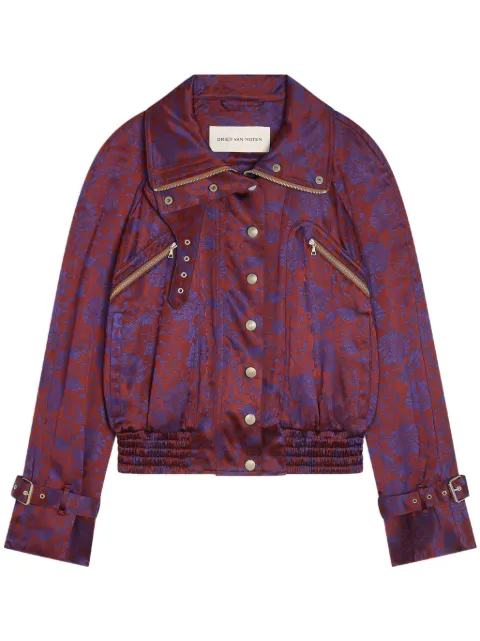 DRIES VAN NOTEN Jacquard-Jacke