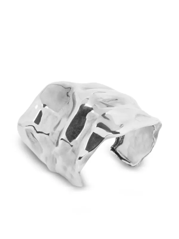 DRIES VAN NOTEN Cuff Bracelet | Silver | FARFETCH JO