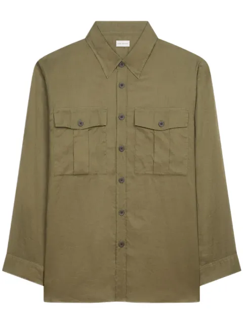 DRIES VAN NOTEN camisa con botones