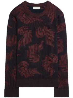 【新品】DRIES VAN NOTEN ニット切替スウェット プルオーバー DRIES VAN NOTEN - DRIES VAN NOTEN ドリスヴァンノッテン 25SS