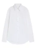 DRIES VAN NOTEN cotton poplin shirt - White