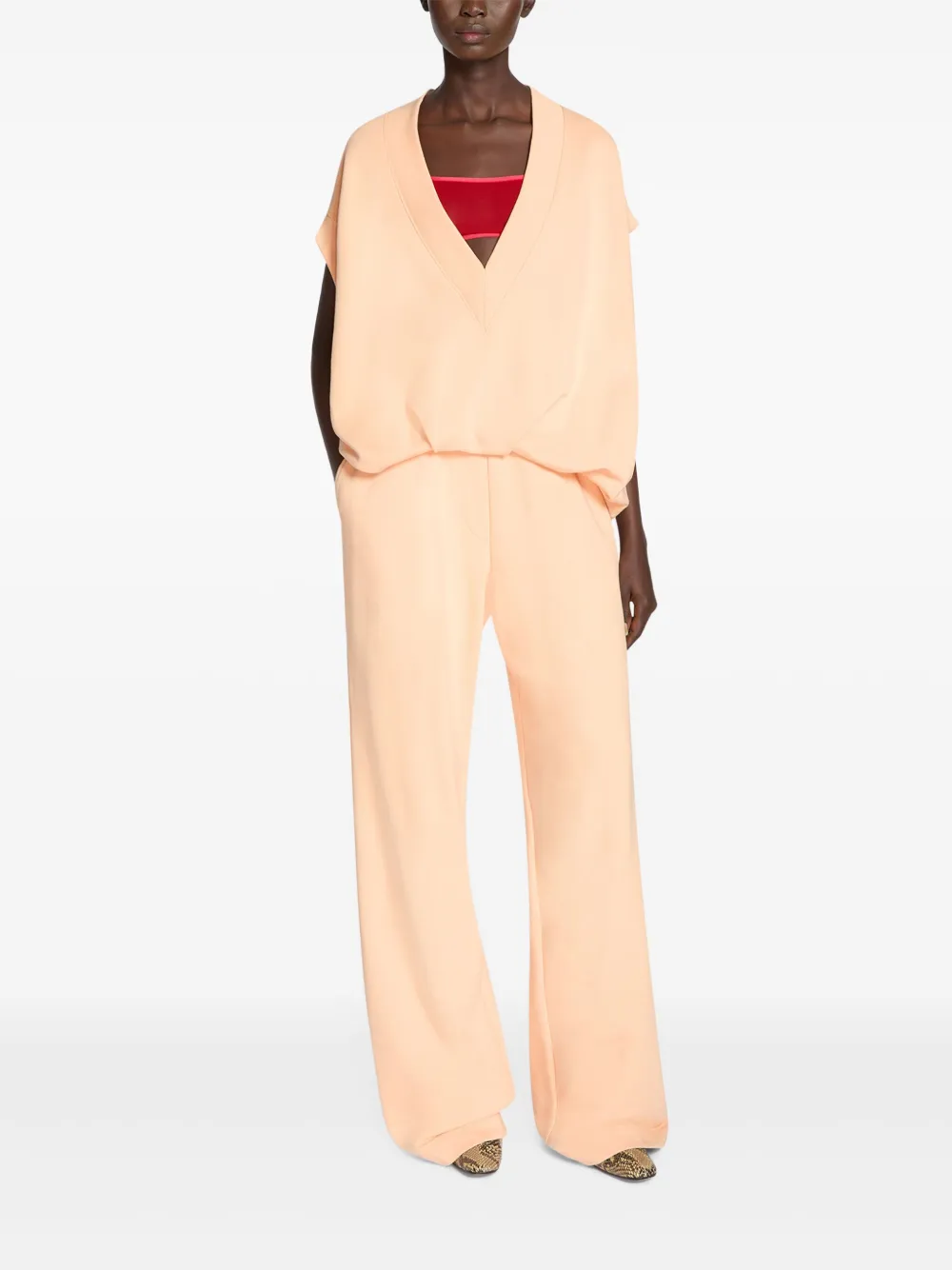 DRIES VAN NOTEN Jersey broek - Roze