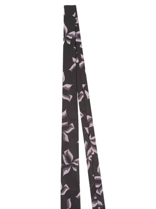 【良品】 DRIES VAN NOTEN シルク スカーフ ネクタイ 良品】 DRIES VAN NOTEN シルク スカーフ ネクタイ
