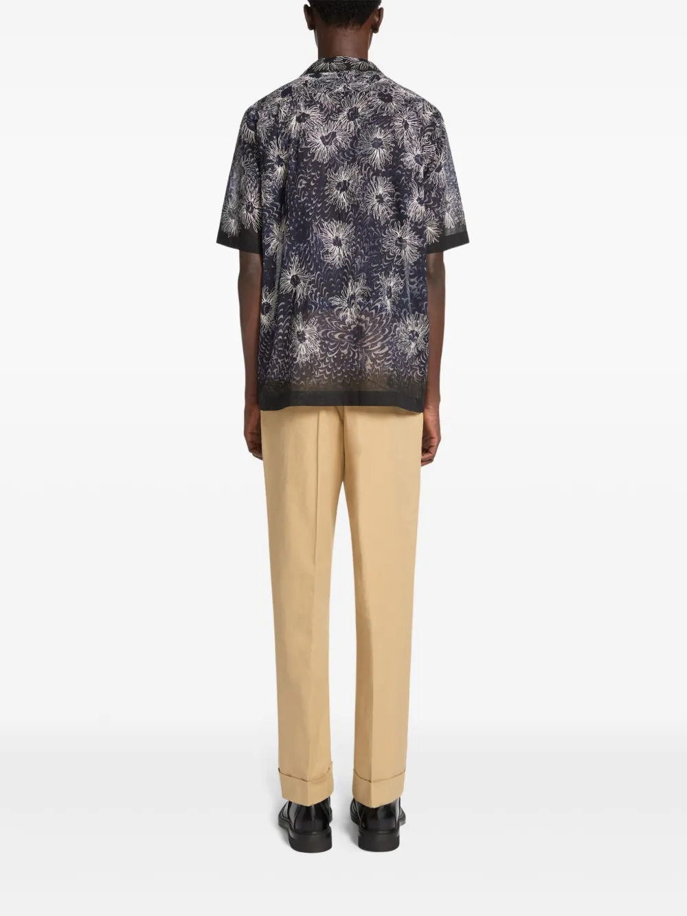 DRIES VAN NOTEN Plooibroek Beige
