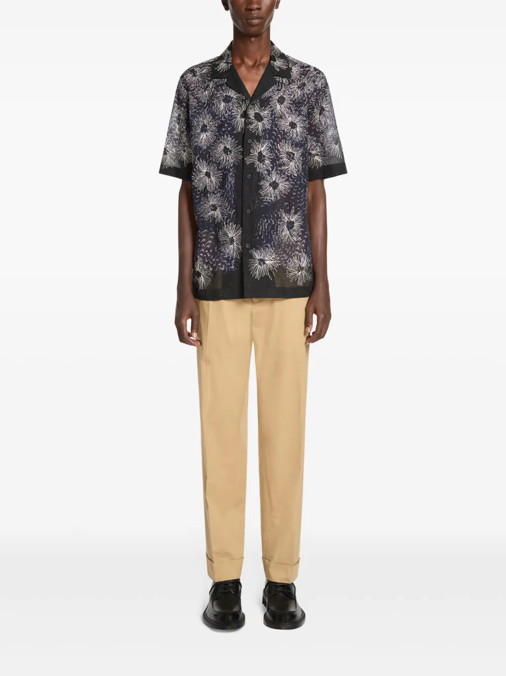 DRIES VAN NOTEN Plooibroek - Beige