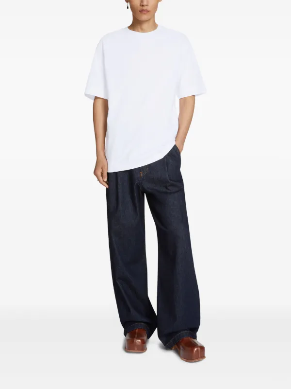 DRIES VAN NOTEN ボクシーフィットTシャツ DRIES VAN NOTEN ボクシーフィット Tシャツ | ホワイト