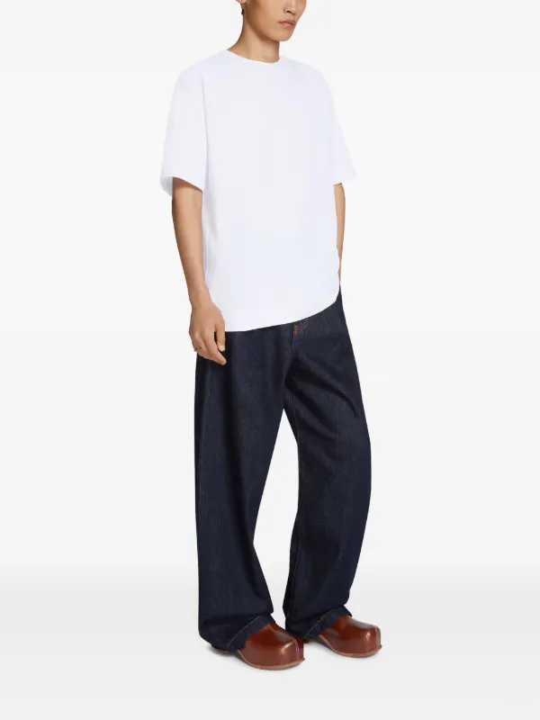 Tシャツ・カットソー DRIES VAN NOTEN Men T Shirts 25102111216031 White white-logo-graphic-t-shirt.jpg