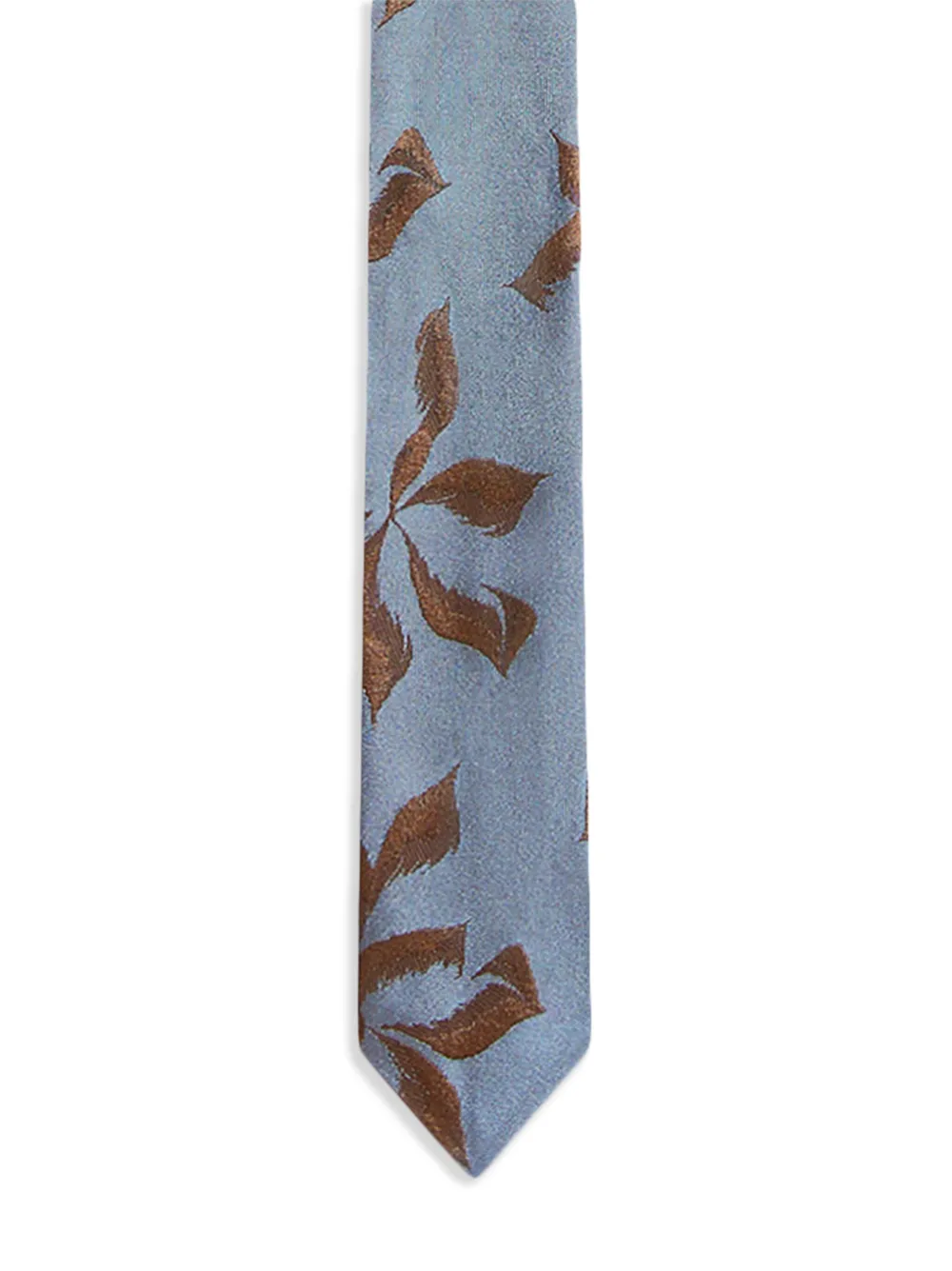 DRIES VAN NOTEN Stropdas met print - Blauw