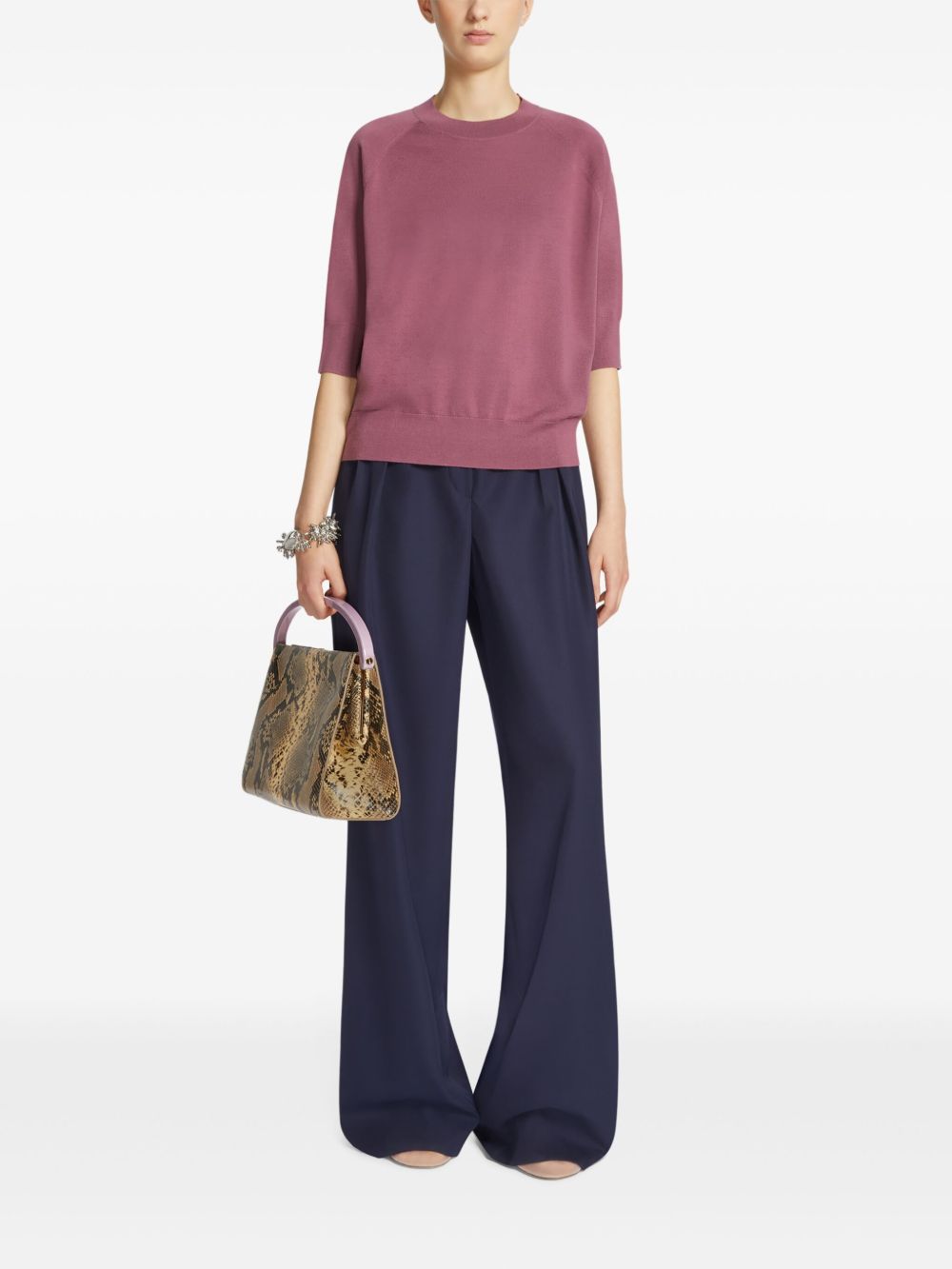 DRIES VAN NOTEN Gebreide top - Roze