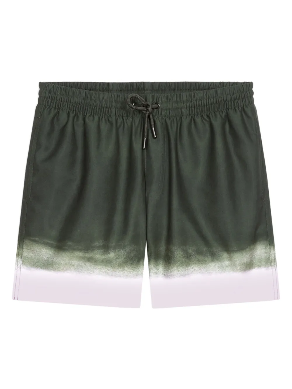 DRIES VAN NOTEN プリント トランクス水着 - グリーン DRIES VAN NOTEN プリント トランクス水着 - グリーン
