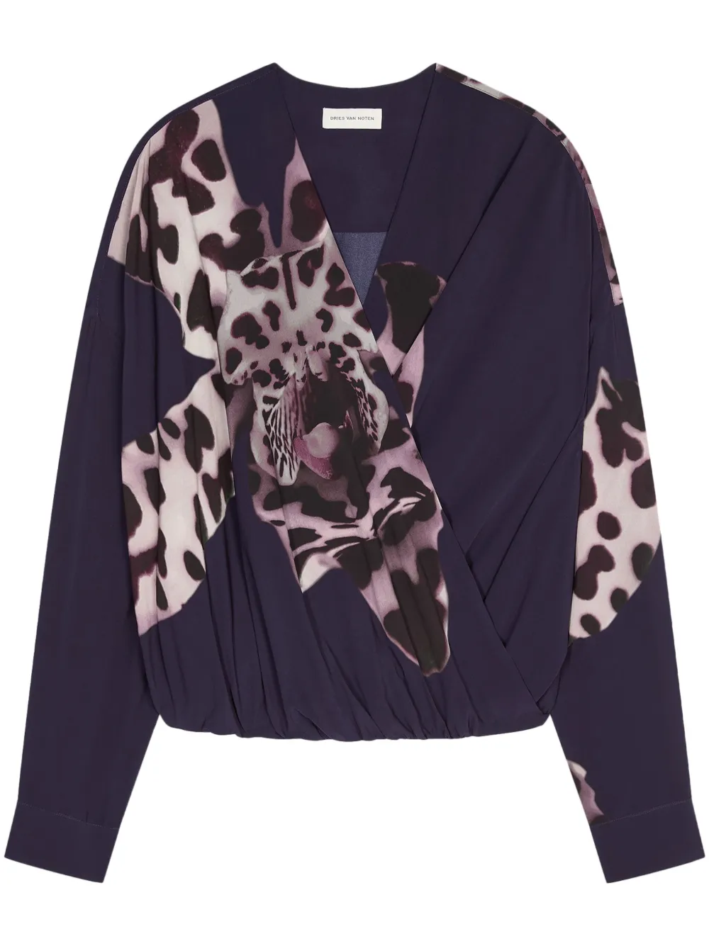 draped blouse