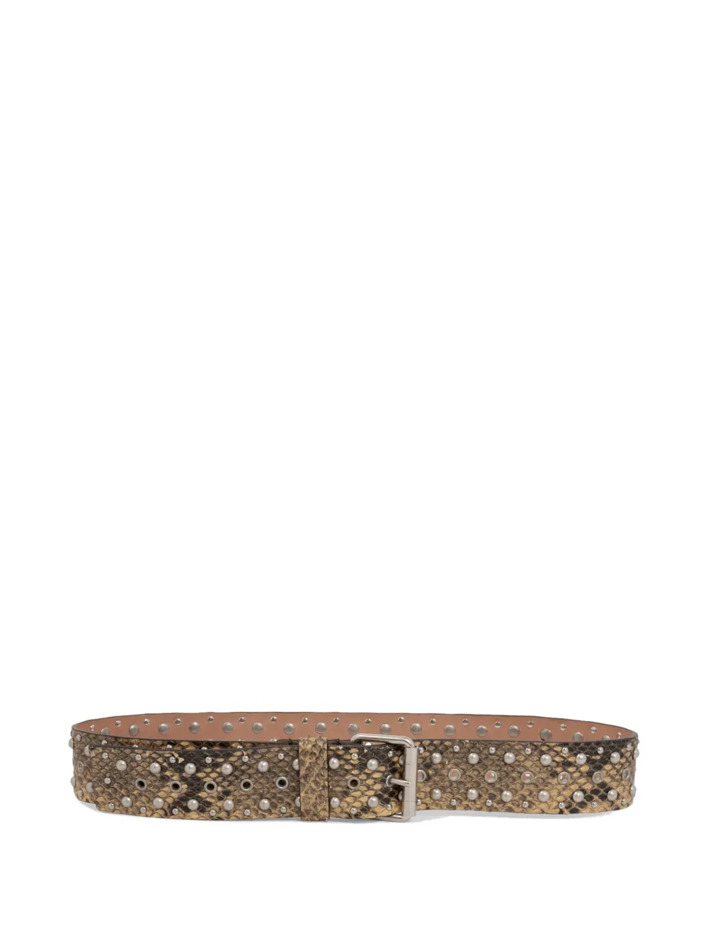 DRIES VAN NOTEN stud-mbellished belt | Neutrals | Image 1