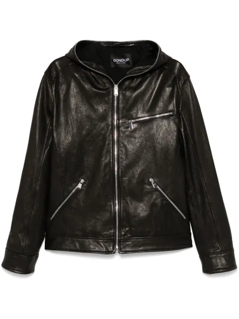 DONDUP leather biker jacket