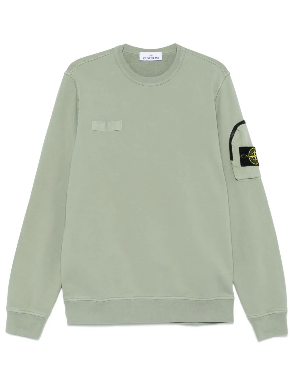 STONE ISLAND DETACHABLE-BADGE SWEATSHIRT