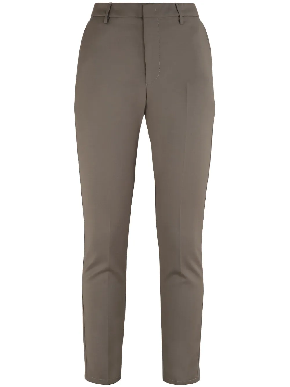 DONDUP slim-fit tailored trousers | Brown | Image 1