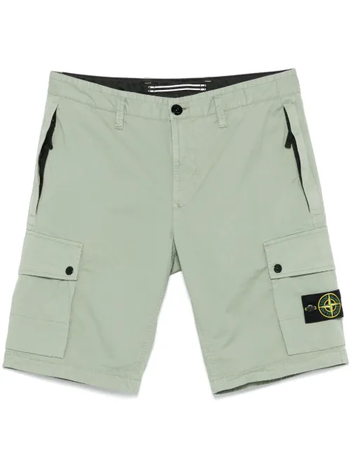 Short à badge détachable - Stone Island - Modalova