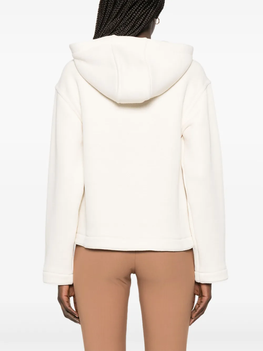 Max Mara Gary hoodie 001|BIANCO