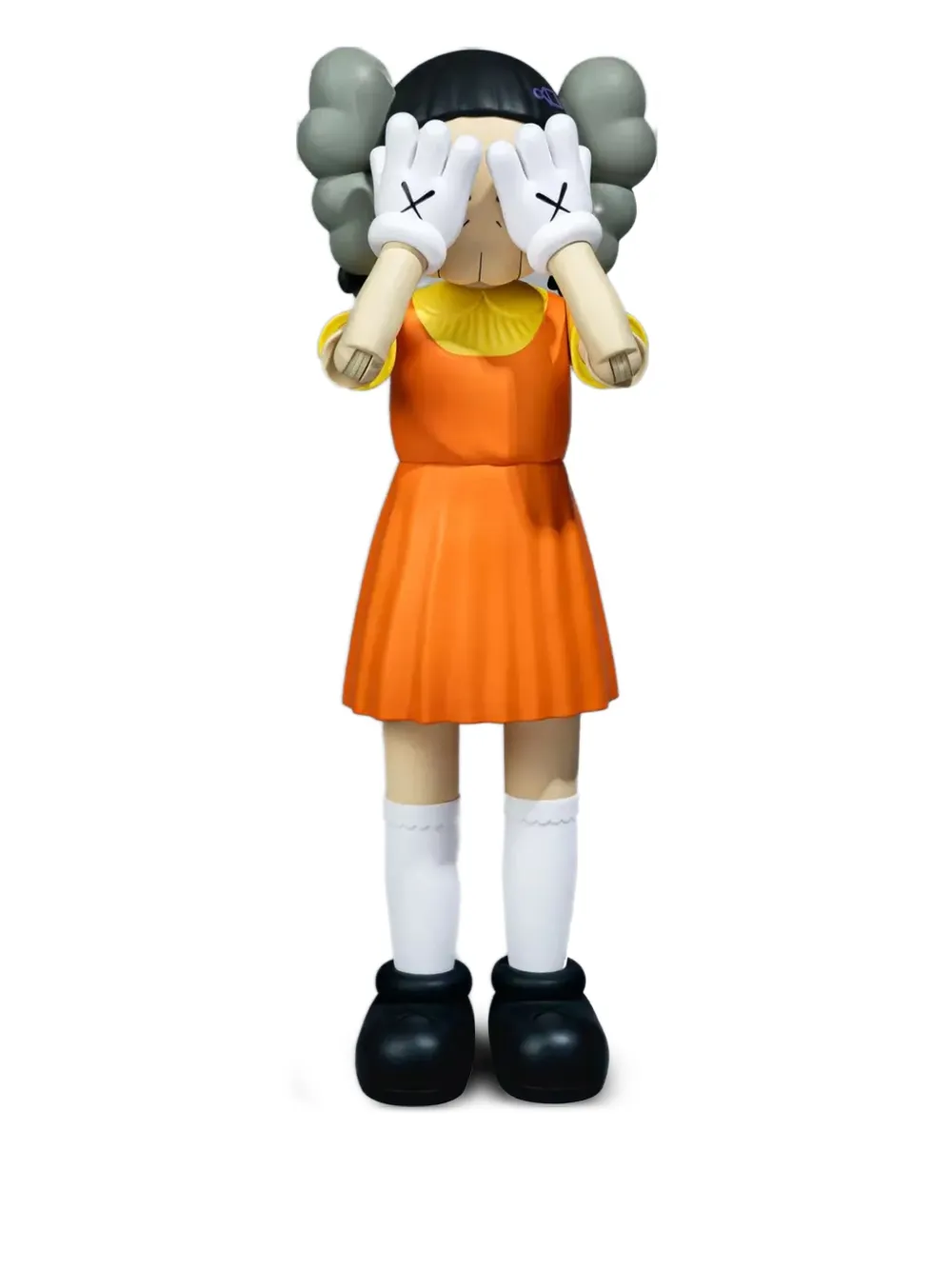 Kaws X Squid Game Young-hee "colored" Figurine In Multi