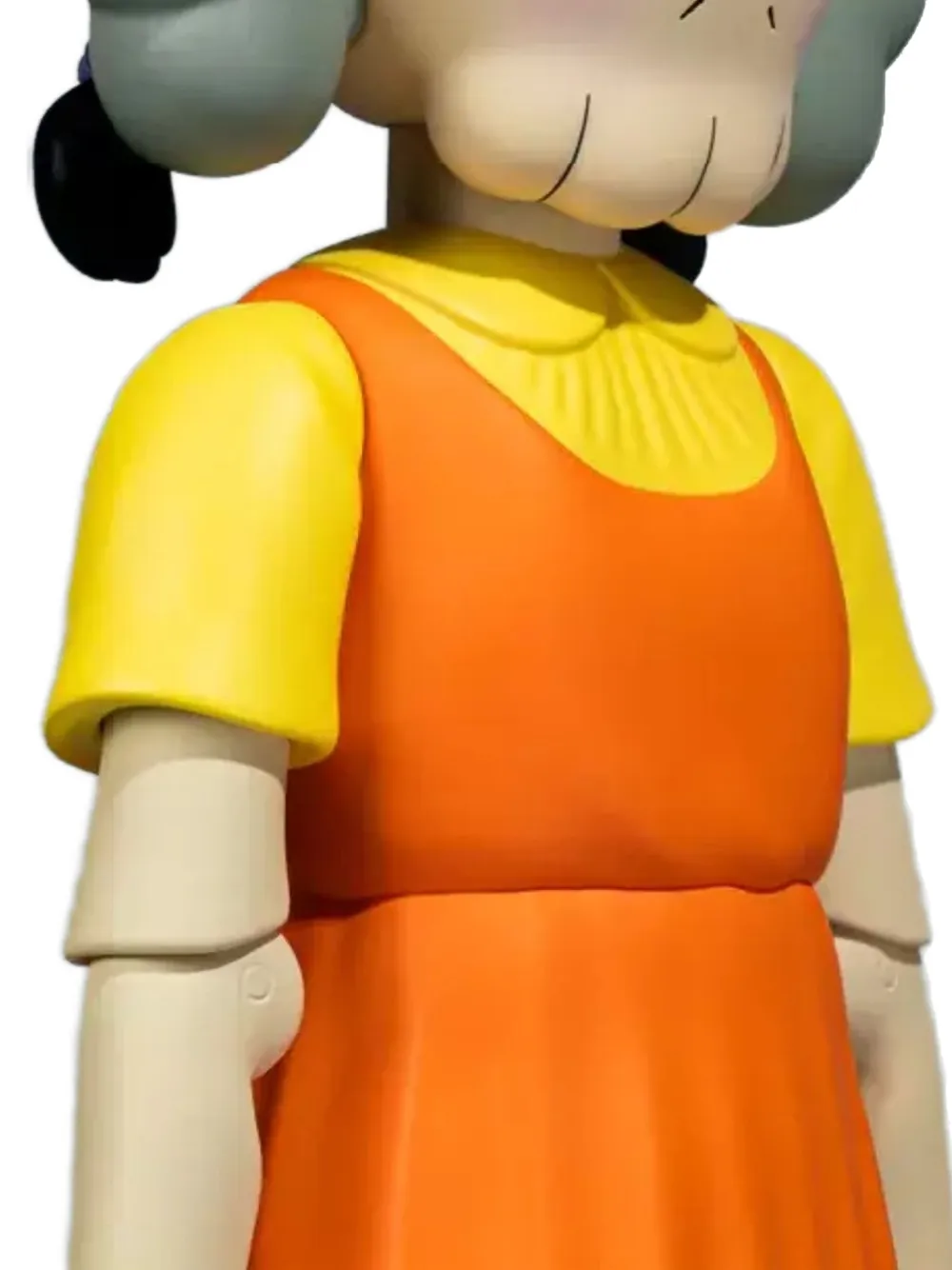 Kaws X Squid Game Young-hee "colored" Figurine In Multi