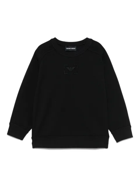 Emporio Armani Kids logo-embroidered sweatshirt