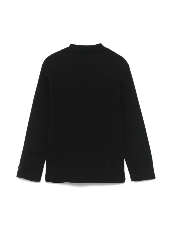 Emporio Armani Kids ニット ジャケット | ブルー | FARFETCH JP