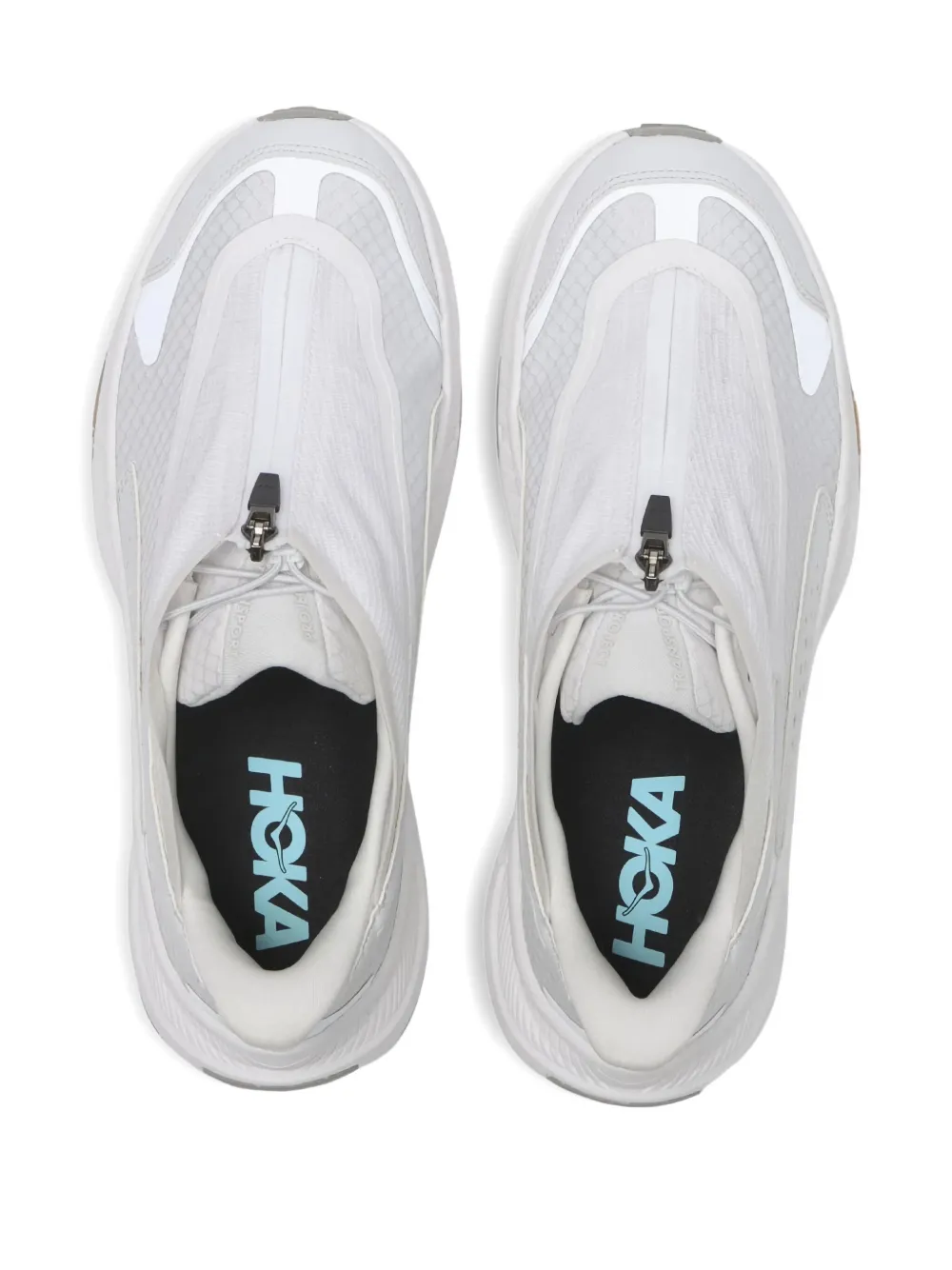 HOKA Project Transport "White Cosmic Grey" sneakers