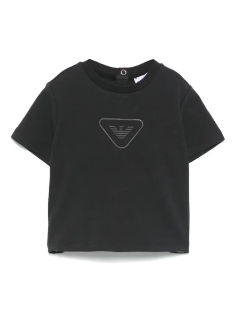Emporio Armani Kids تيشيرت بشعار الماركة بارز
