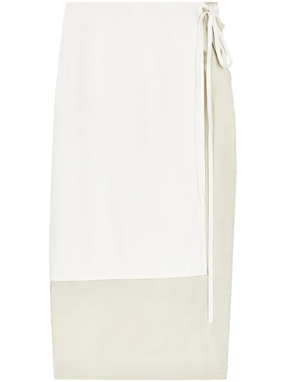 DRIES VAN NOTEN Denim rok Wit