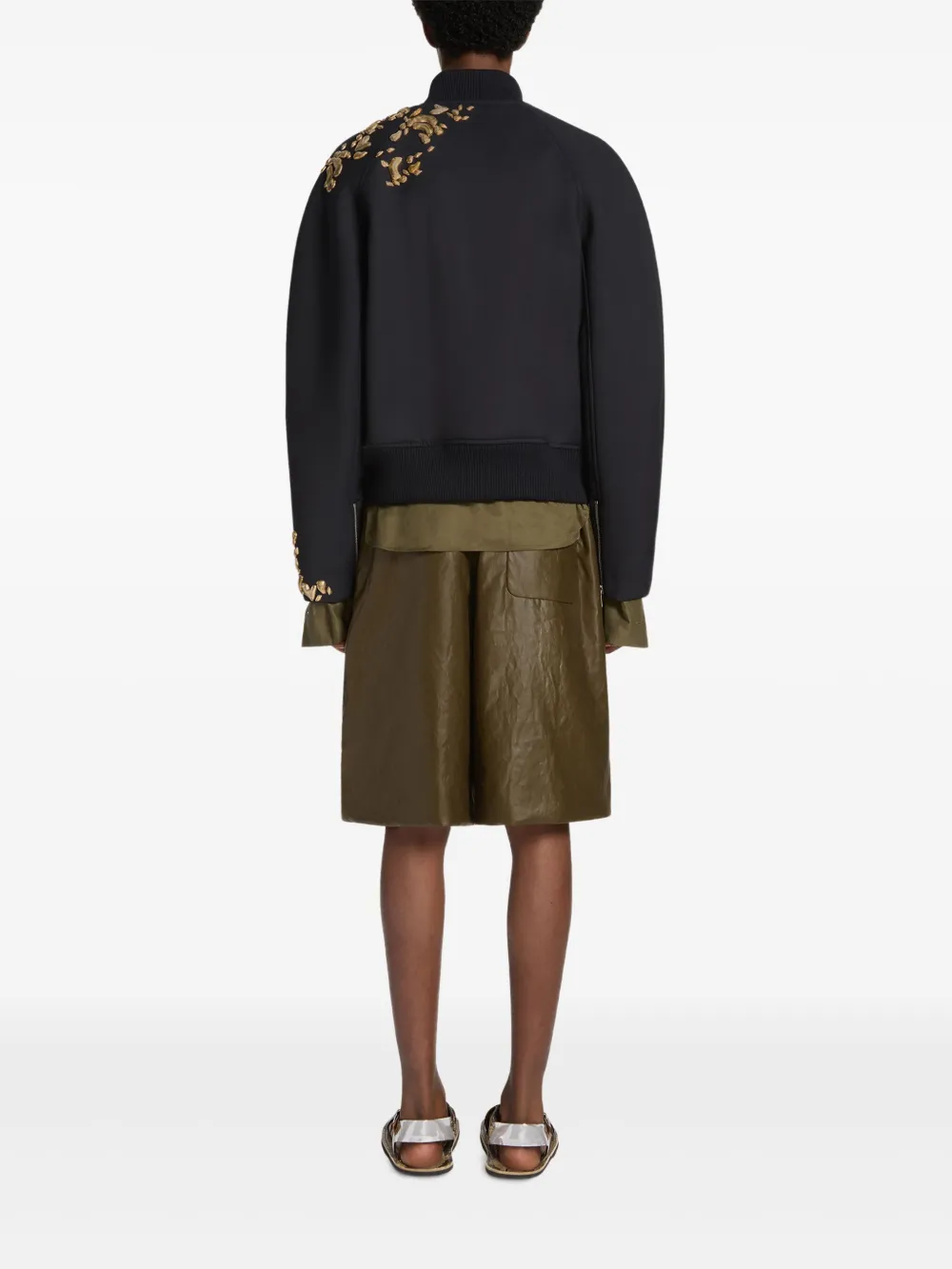DRIES VAN NOTEN Bermuda imbottiti | Abbigliamento | Image 4