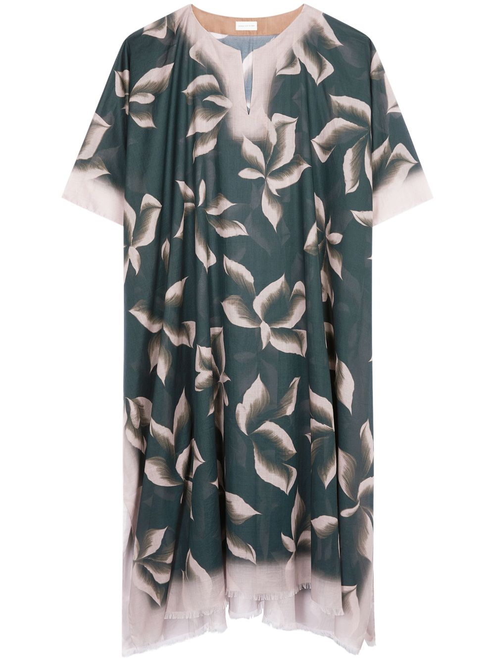 printed cotton kaftan