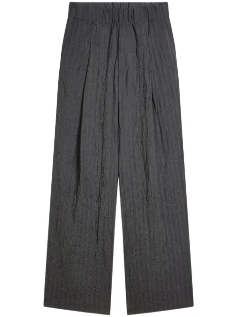 DRIES VAN NOTEN pleated wide-leg trousers 