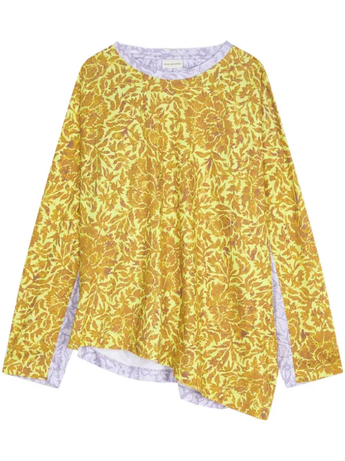 Blouse à design asymétrique - DRIES VAN NOTEN - Modalova