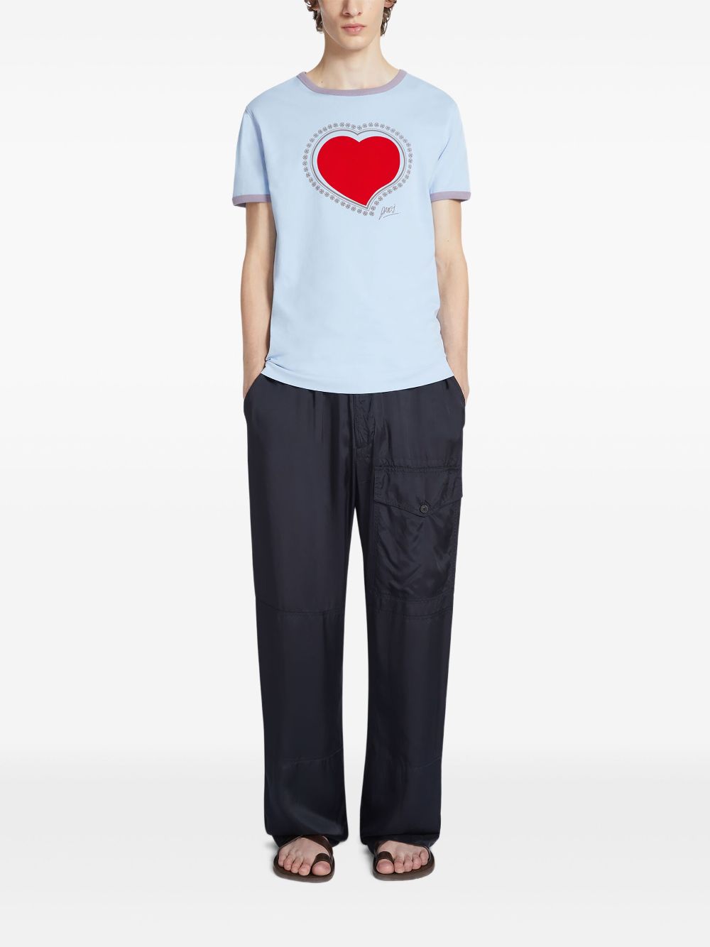 DRIES VAN NOTEN Archive t-shirt - Blue