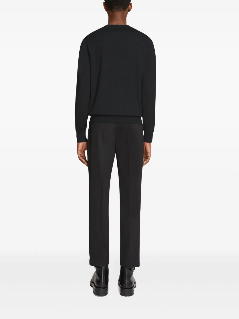 DRIES VAN NOTEN Trui van merinowol Zwart