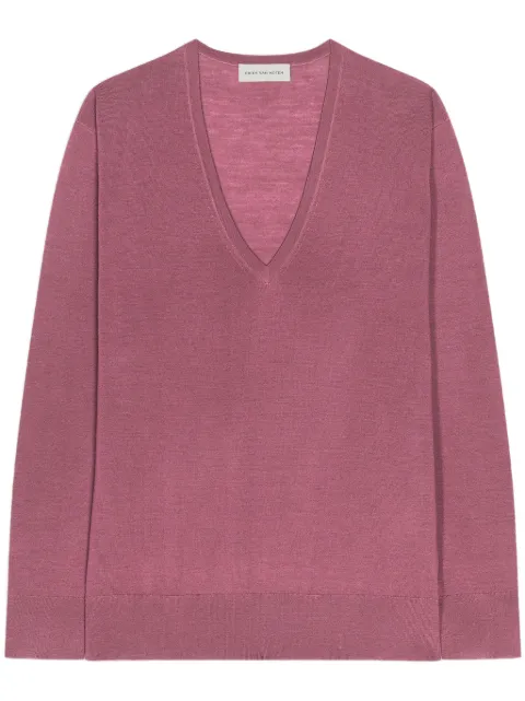 DRIES VAN NOTEN merino wool jumper