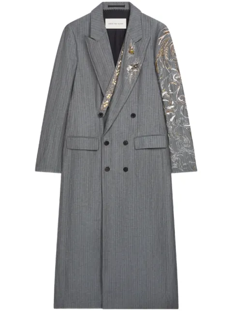 DRIES VAN NOTEN معطف مزين