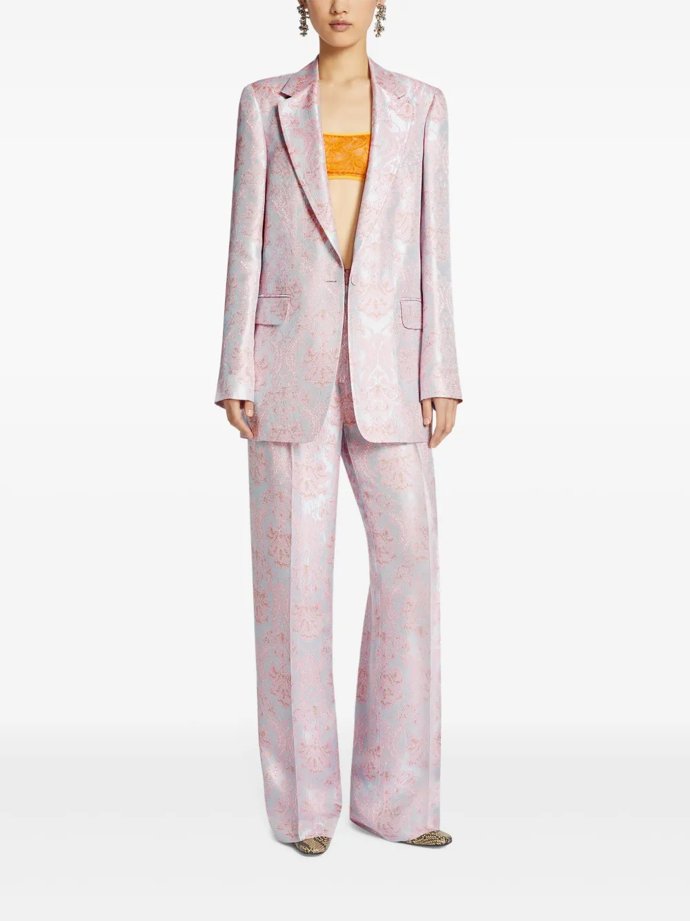 DRIES VAN NOTEN Sakko mit Blumen-Print | Blazer | Image 2