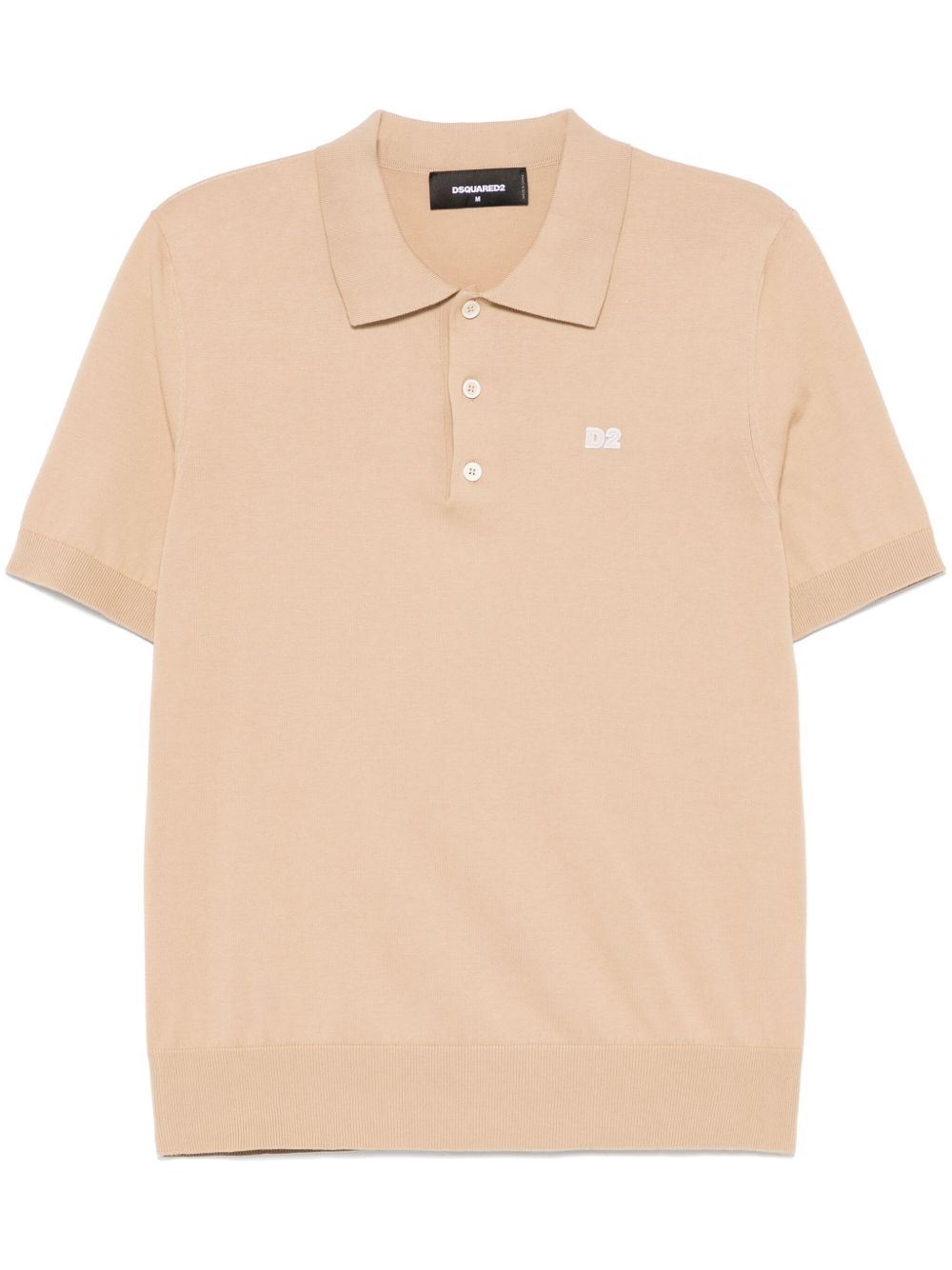 DSQUARED2 LOGO-PATCH POLO SHIRT