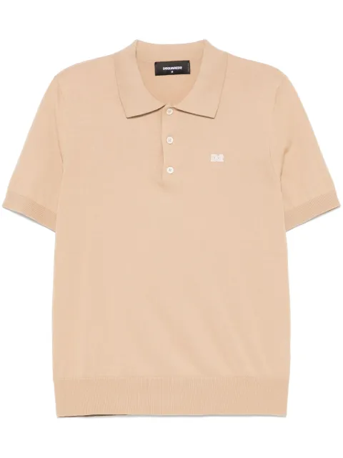 DSQUARED2 logo-patch polo shirt
