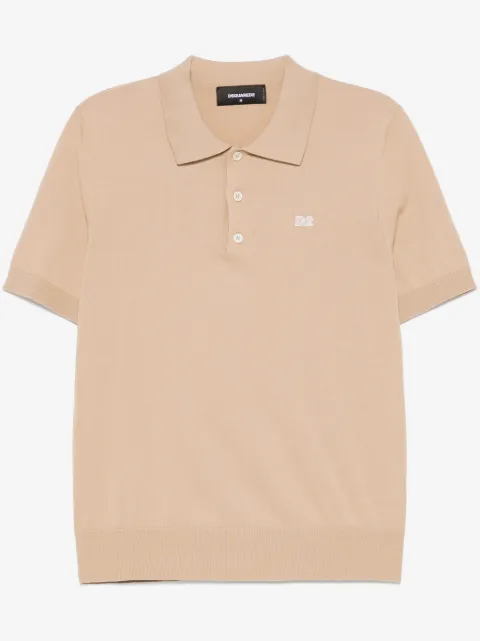 DSQUARED2 logo-patch polo shirt