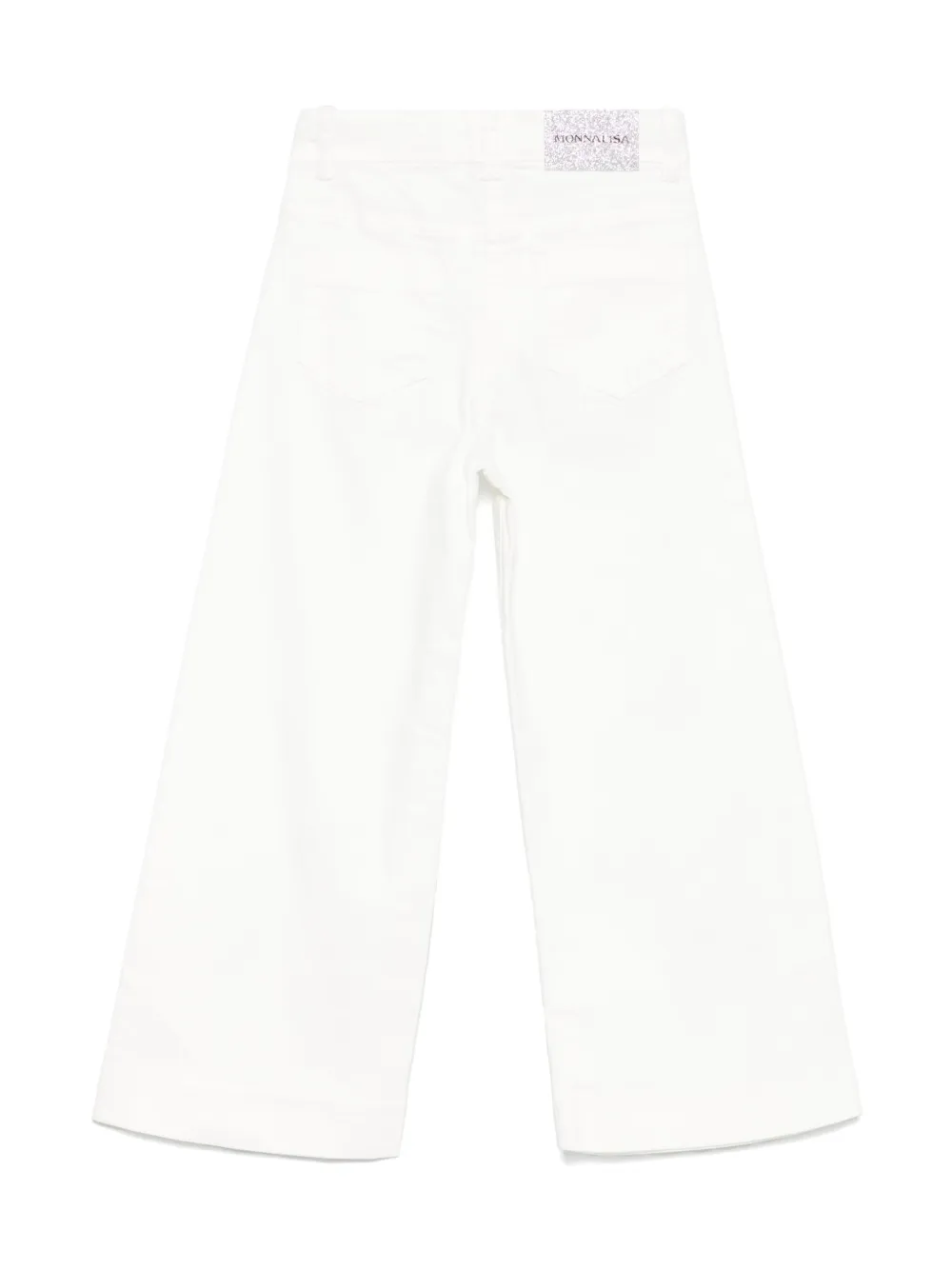 Monnalisa Chic jeans - Wit