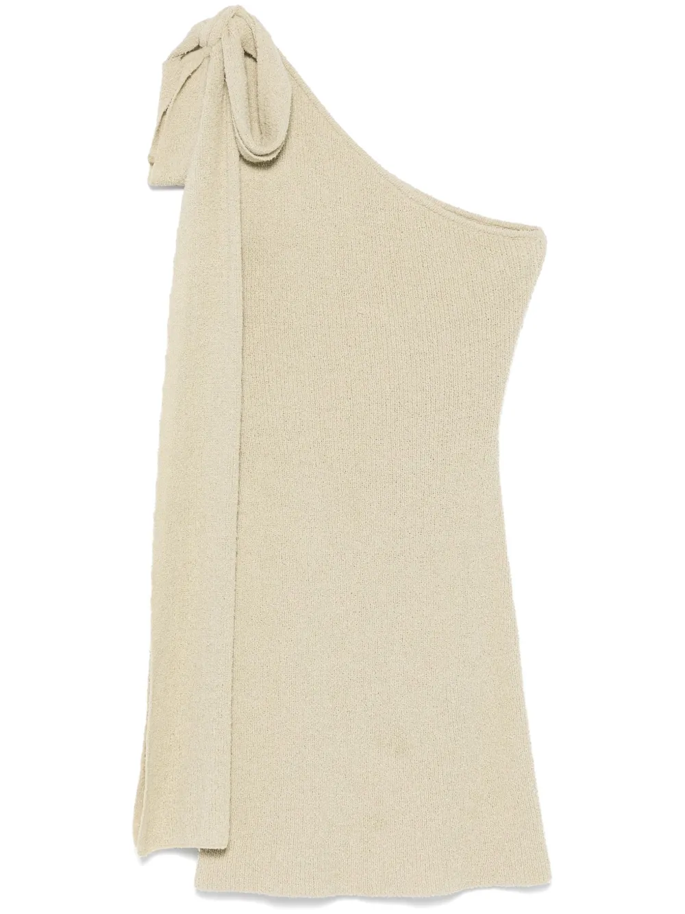 one-shoulder mini dress