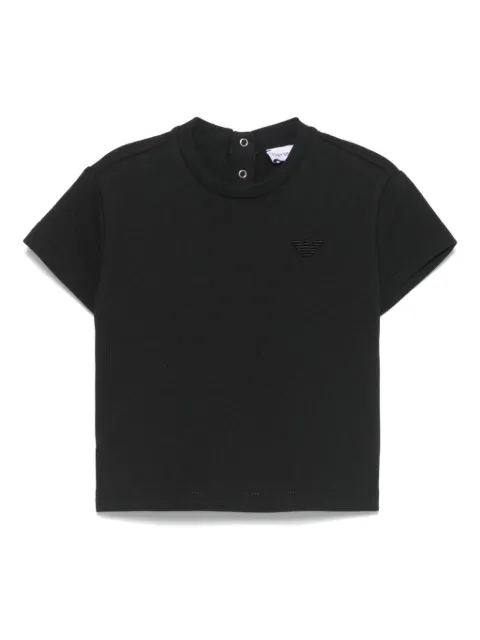 Emporio Armani Kids logo-embroidered T-shirt 
