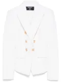 Balmain double-breasted blazer - White