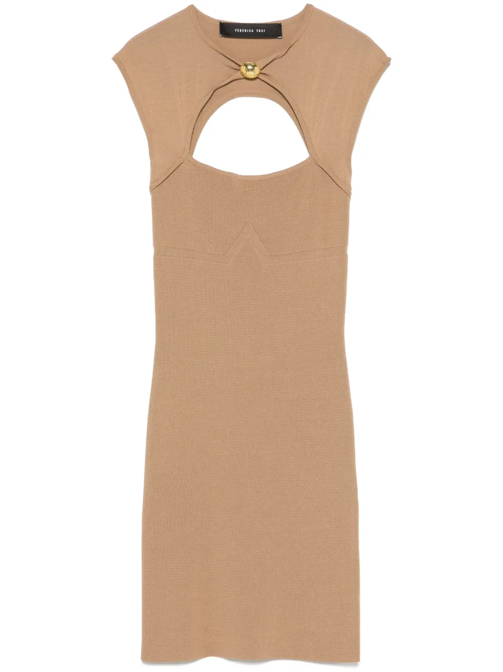 cut-out mini dress